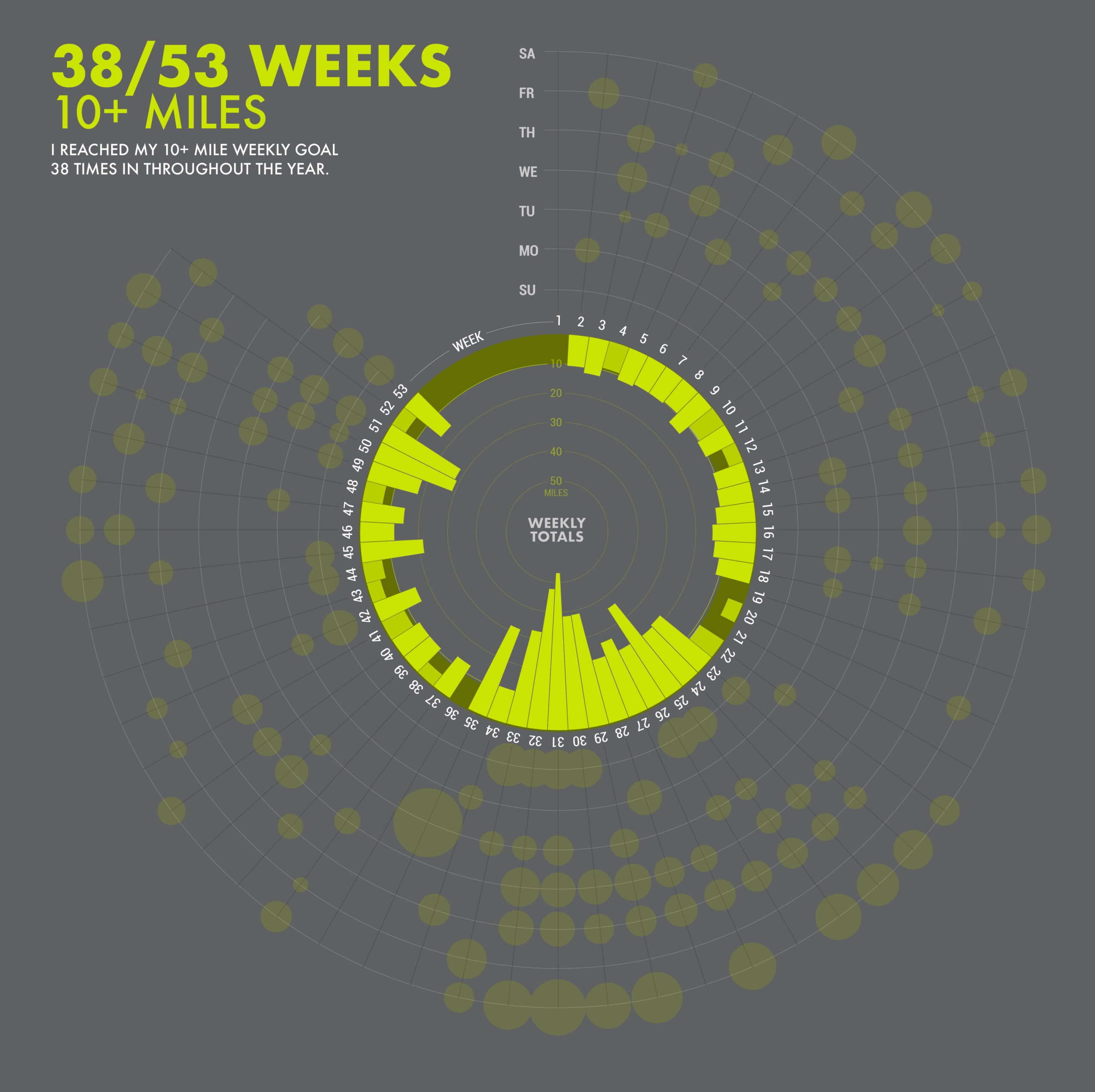 Running Annual Report Data Visualization